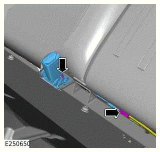 Second Row Seatbelt Buckle